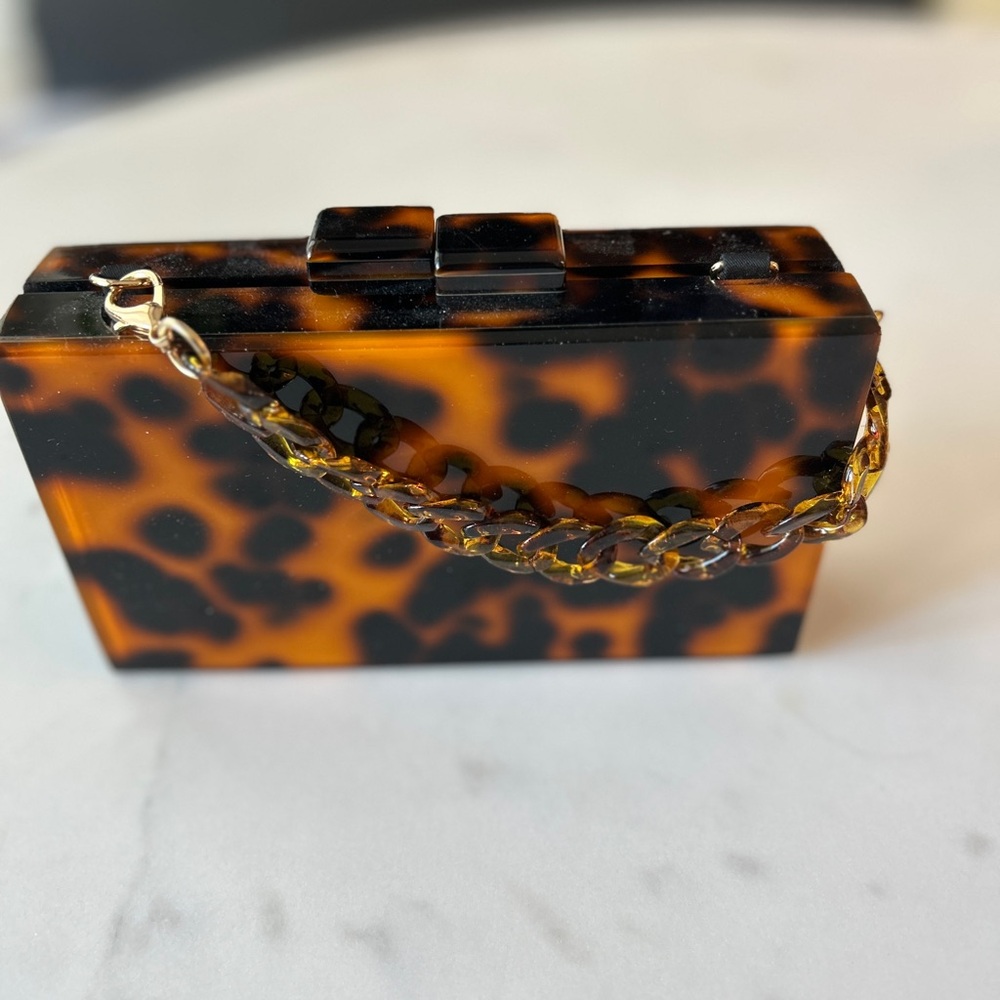 Tortoiseshell Clutch Bag